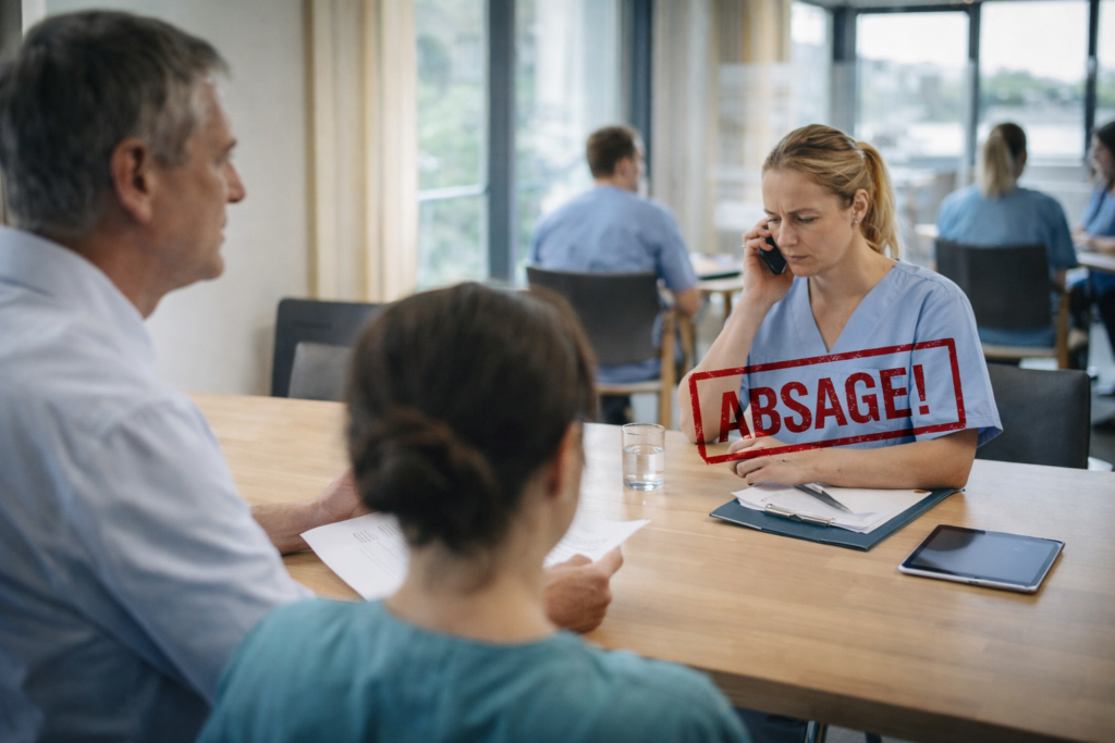 bewerber springen ab pflege