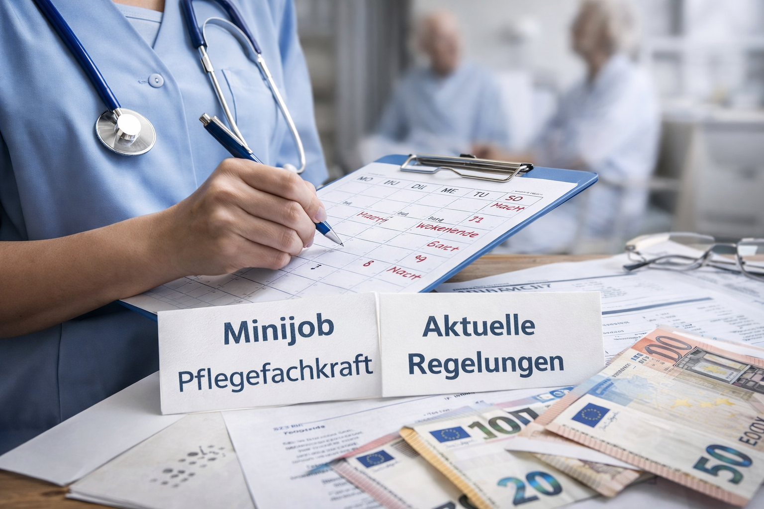 minijob pflegefachkraft regelungen